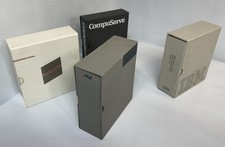 Vintage 9” 3 Ring Computer Related Binders Compuserve, Intel, IBM, Prime Compute picture
