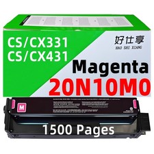 20N10M0 Magenta Toner Cartridge Compatible for Lexmark CS331 CS431 CX331 CX431 picture