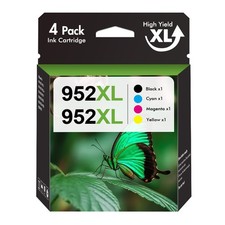 Printer Ink 952 XL 952XL Ink Combo Pack for HP OfficeJet Pro 8710 8715 8720 -4PK picture