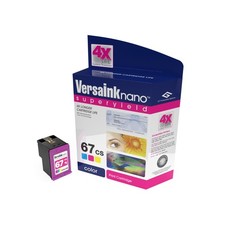 VersaInk-Nano 67 CS Tri-Color Ink Cartridge - Compatible HP 67 Tri-Color picture