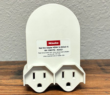 Miele NEMA 14-30 to 2x5-15 Power Adapter Charger Cable Cord Plug Converter White picture