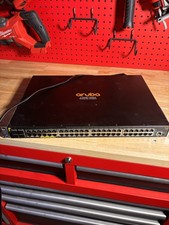 HPE Aruba JL262A 2930F 48-Port PoE+ 4x SFP L3 Switch Tested Rack Ears picture