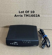 Lot of 10 Arris TM1602A Docsis 3.0 Telephony Cable Modems Charter Optimum picture