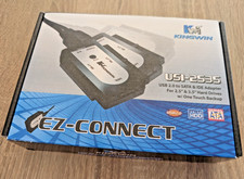 Kingwin EZ-Connect USI-2535 USB 2.0 to SATA & IDE Hard Drive W/One Touch Backup picture