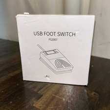 Upgraded USB Foot Switch Game PC Hands Free One Key Pedal Control Mouse Keyboard picture