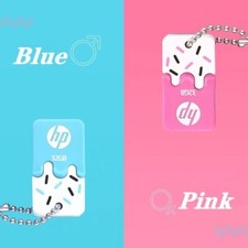 HP V178 Blue/Pink UDisk USB 2.0 Flash Drive Memory 2GB-512GB Storage Device Lot picture