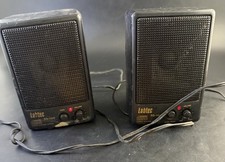 This is a pair of vintage Labtec SS-100 stereo computer speakers Works Vk01 picture