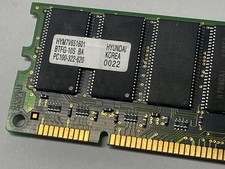 Hyundai 128MB PC100 SDRAM 168-Pin DIMM HYM7V651601 Memory Module picture