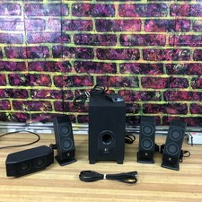 Logitech X-540 5.1 Surround Sound Computer Speakers  Complete Fully Functional picture
