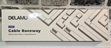 Delamu CC01 Cable Raceway/ Management Kit (Up to 158 in with connectors) Black picture