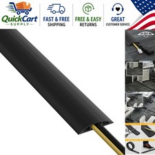 Versatile 6ft Cable Protector - Heavy Duty Cord Cover, Ideal for Home Use picture