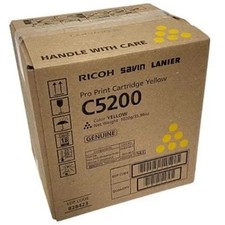 (No-Tariff) Genuine Ricoh Yellow Toner Cartridge | 828423 | C5200/C5210 picture