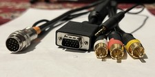 60018 1.5FT RAPIDRUN VGA (HD15) + 3.5MM + COMP VIDEO + STEREO AUDIO FLYING LEAD picture