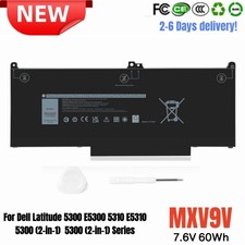 ✅LOT MXV9V Battery For Dell Latitude 13 5300(2-in-1)  7300 14 7400 Series 5VC2M picture