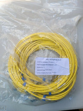 New AFL HYPERSCALE NET6BM568BYL-007 RJ45 Cat 6 7' Foot Patch Cable Set of 15 picture