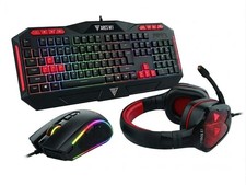 Gamdias Ares M1 + Zeus E2 Gaming Keyboard And Mouse + EROS E1 HEADSET RGB Light picture