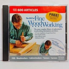 Best Of Fine Woodworking Over 600 Articles for PC MAC CD/DVD 2002 VTG picture