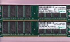 512MB 2x256MB PC3200 APACER 77.10636.60G DDR-400 DDR1 Desktop Memory Kit DIMM picture