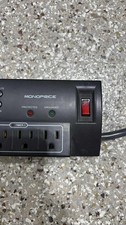 Monoprice 8 Outlet Surge Protector Power Strip w/ Timer & Grounded LED picture