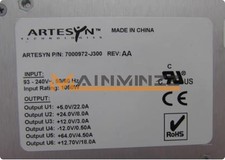 1PC Used ARTESYN 7000972-J300 1050W Switching Power Supply picture
