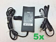 Lot of 5 Genuine Dell PA-3E 90W 19.5V 4.62A Slim AC Power Adapters - GOOD TESTED picture