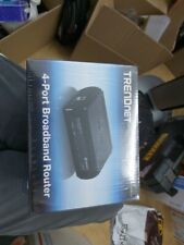 TRENDNET 4 PORT BROADBAND ROUTER TW100-S4W1CA NEW SEALED IN BOX picture