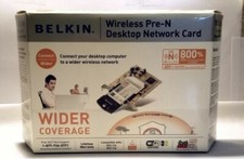 Belkin F5D8000 Pre-N Desktop Network 802.11g/b Wireless Adapter picture