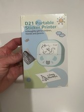 D21 Portable Sticker Printer NEW picture