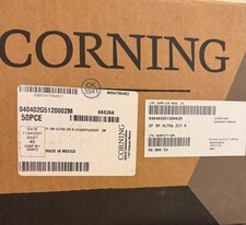 Corning Singlemode Fiber Jumper 2 meter. LC/LC duplex. Box of 50. Factory New picture