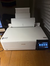 Epson EcoTank Photo ET-8550 Color Inkjet All-In-One Printer - White picture