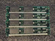 4 x 1MB 30-Pin 2-Chip 70ns FPM SIMM Memory RAM 4MB Silver PC 286 386 *Tested* picture