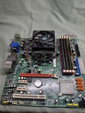 *untested* ECS MCP61PM-GM AM2 Motherboard  7 Gb 800mhz  And Athlon 2 X3 picture