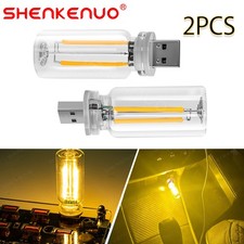 2Pcs USB Car LED Lighting Retro Auto Mood Lamp Night Lamps USB Touch Night Light picture