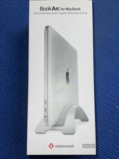 NEW Twelve South BookArc For MacBook Pro Vertical Laptop Desk Stand Silver NIB picture