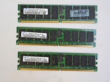 3x HP 2GB 1Rx4 PC2 -3200R - 333 Ram ECC REG Server Memory picture