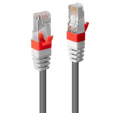 LINDY 2m CAT6a SSTP LS0H Network Cable Grey picture