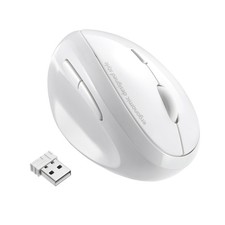 SANWA 2.4G Wireless Left Handed Mouse, Lefty Left-Hand, White picture