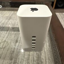 Apple AirPort Extreme 13000Mbps 3 Port Base Station Wireless AC Router -used picture