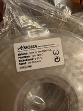 AMOLEN Glow in the Dark PLA 3D Printer Filament 1.75mm Spool picture