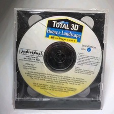 Total 3D Home & Landscape Design Suite CD ROM Brand New B534 picture