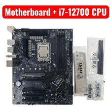MSI PRO B760-VC WIFI DDR5 ATX Motherboard + Intel Core i7-12700 CPU Combo picture