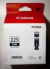 Canon Pixma 225 PGBK Genuine Black Ink Cartridge - NEW OPENED PACKAGING picture