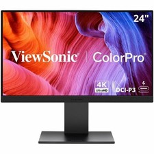 ViewSonic VP2488-4K 24 Inch 4K Mac-Ready Monitor with 100%sRGB, 98% DCI-P3, Pant picture