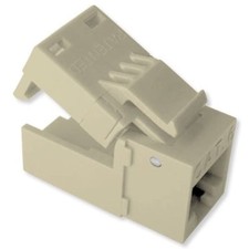 Platinum Tools 706IV-4C Ivory EZ-SnapJack Cat6 Connectors, 4 Piece picture
