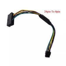 New 24pin to 8pin ATX Power Supply Cable For DELL Optiplex 3020 7020 9020 T1700 picture