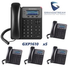 5 Pack Lot Grandstream GXP1610 VoIP IP Phone 3 Way Conferencing 1 SIP 2 Call picture