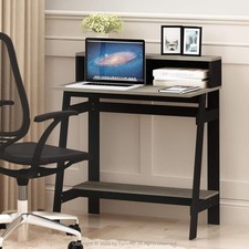 Laptop Table Computer Desk Frame Small Spaces Home Workstation Office Furniture picture