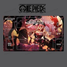 Perona O-P Girl Table Playmat OPCG TCG CCG Mouse Pad Trading Card Game Play Mat picture