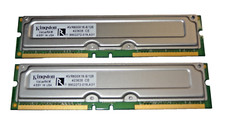 Kingston 256MB PC600 RDRAM RIMM 600MHz NON-ECC KVR600X16-8/128 -- Kit of 2x128MB picture