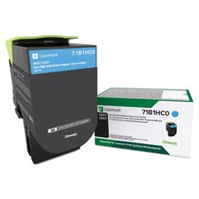 71B1Hc0 Unison High-Yield Toner, 3,500 Page-Yield, Cyan picture